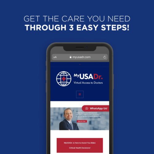 MyUSADr. / Virtual Access to US Doctors/ Second Medical Opinion